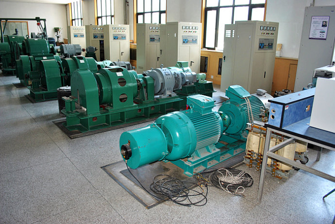 万城镇某热电厂使用我厂的YKK高压电机提供动力品质保证